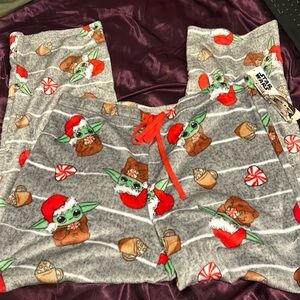 Fuzzy Grogu PJ Pants